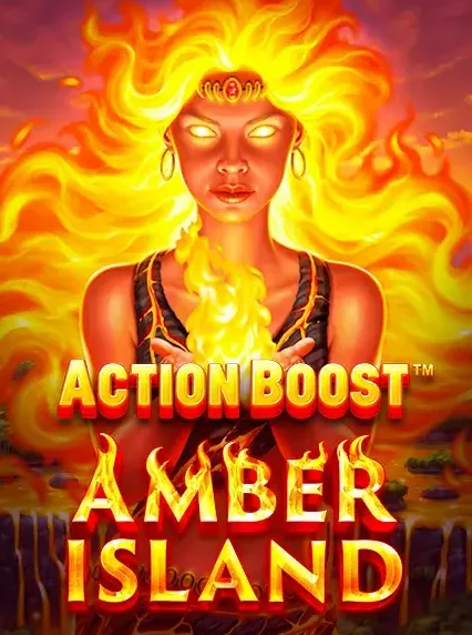 Action Boost Amber Island Slot online at Spinpolo